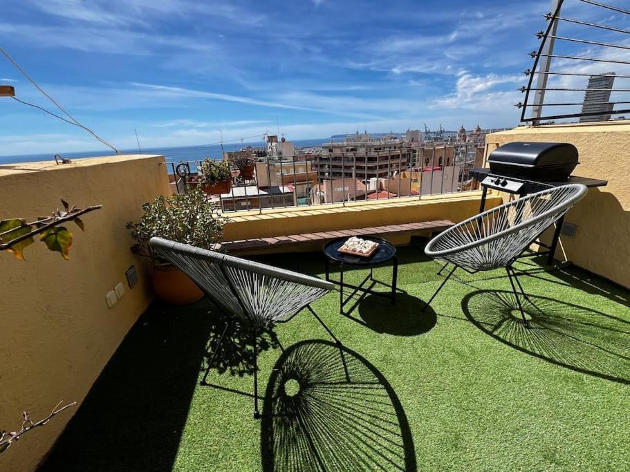 Private Sun Terrace Amazing View Apartamento Alicante Exterior foto