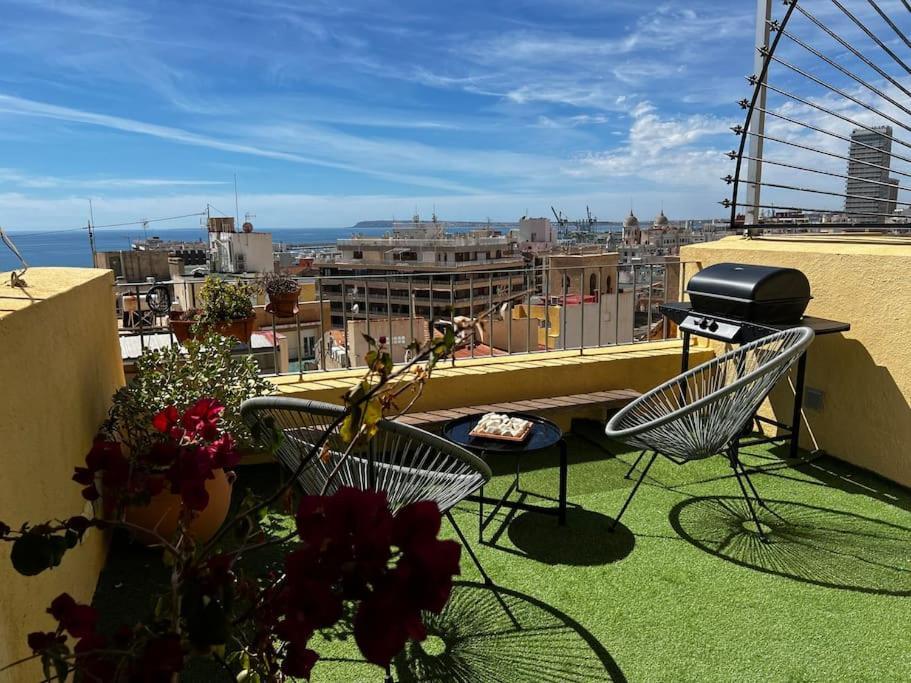 Private Sun Terrace Amazing View Apartamento Alicante Exterior foto